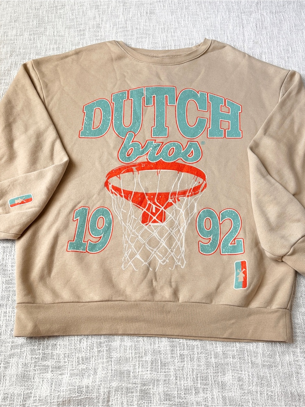 Dutch Bros All Star Limited Edition Basketball Crewneck ☕️ Size Small